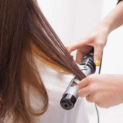 耐熱120-130℃対応。ヘアアイロンでアレンジ可能なシートエクステ