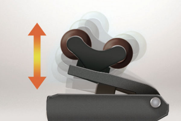 セラトニック内部導子9段階の温熱指圧